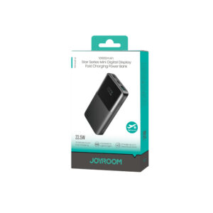 Joyroom JR-QP191 Star Series Mini 10000mAh 22.5W Powerbank with Digital Display - Black - Image 6