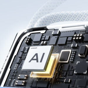 Joyroom JR-PBF27 Pro 10000mAh 30W Power Bank with Built-in USB-C Cable and Additional Bidirectional USB-C to Lightning Cable - White - Image 5