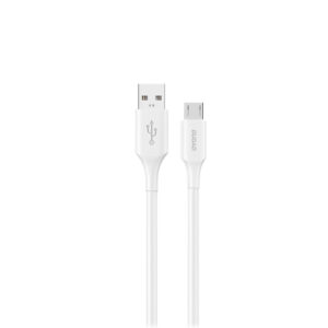 Dudao L2SM USB-A / micro USB 6A cable 1.2 m - white