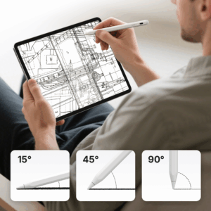 Metapen Pencil A8 skirtas Apple iPad - White - Image 3