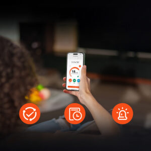 Meatmeet Pro Smart Kitchen Thermometer with Bluetooth App, Grill, Oven, Smoker - Black - Image 6