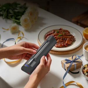 Meatmeet S Pro Kitchen Thermometer with Bluetooth/WiFi App skirtas Grill, Oven, Smoker - Gray - Image 3