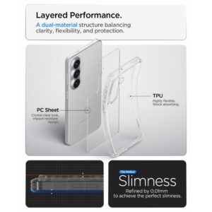 Spigen Ultra Hybrid dėklas skirtas Samsung Galaxy S26 - skaidrus - Image 8