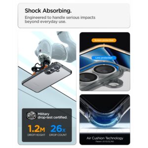 Spigen Ultra Hybrid dėklas skirtas Samsung Galaxy S26 - Semi-skaidrus - Image 8