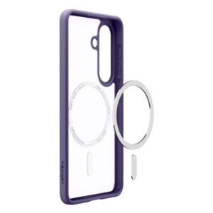 Spigen Ultra Hybrid Mag MagSafe dėklas skirtas Samsung Galaxy S26 - Clear violetinės spalvos - Image 5