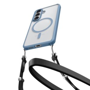 Spigen Ultra Hybrid Mag MagSafe dėklas skirtas Samsung Galaxy S26 - Clear mėlynos spalvos - Image 5