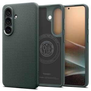 Spigen Liquid Air Mag MagSafe dėklas skirtas Samsung Galaxy S26+ - žalios spalvos