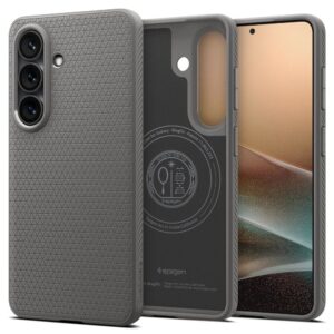 Spigen Liquid Air Mag MagSafe dėklas skirtas Samsung Galaxy S26+ - pilkos spalvos