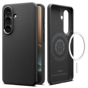 Spigen Liquid Air Mag MagSafe dėklas skirtas Samsung Galaxy S26+ - Matte juodos spalvos - Image 2