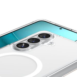 Spigen Ultra Hybrid Mag MagSafe dėklas skirtas Samsung Galaxy S26+ - skaidrus ir baltos spalvos - Image 5