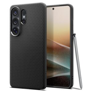 Spigen Liquid Air dėklas skirtas Samsung Galaxy S26 Ultra - juodos spalvos