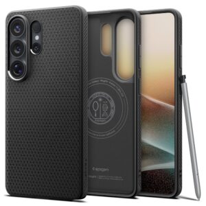 Spigen Liquid Air Mag MagSafe dėklas skirtas Samsung Galaxy S26 Ultra - juodos spalvos
