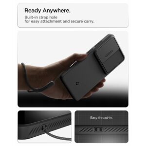 Spigen Optik Armor dėklas skirtas Samsung Galaxy S26 Ultra - juodos spalvos - Image 9