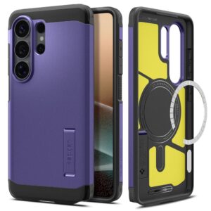 Spigen Tough Armor Mag MagSafe dėklas skirtas Samsung Galaxy S26 Ultra - violetinės spalvos - Image 2