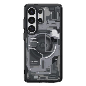 Spigen Ultra Hybrid Mag MagSafe dėklas skirtas Samsung Galaxy S26 Ultra Zero One - Clear Black - Image 3