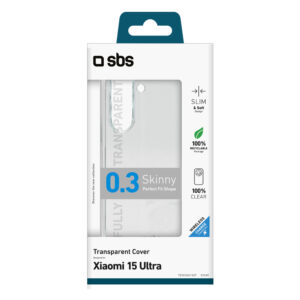 SBS Skinny dėklas skirtas Xiaomi 15 Ultra - skaidrus - Image 2