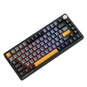 Machenike K600-B82W Wireless Mechanical Backlit Gaming Keyboard GR Silver Switch - Black - Image 2