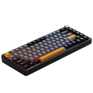 Machenike K600-B82W Wireless Mechanical Backlit Gaming Keyboard GR Silver Switch - Black - Image 3