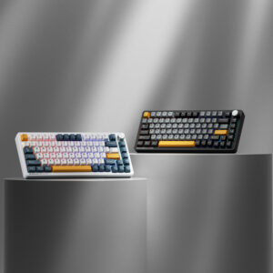 Machenike K600-B82W Wireless Mechanical Backlit Gaming Keyboard GR Silver Switch - Black - Image 6