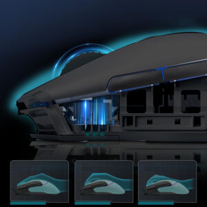 Machenike L8 Pro Wireless Gaming Mouse - Black - Image 9