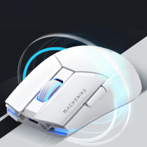 Machenike M7 Pro Wireless Gaming Mouse - White - Image 4