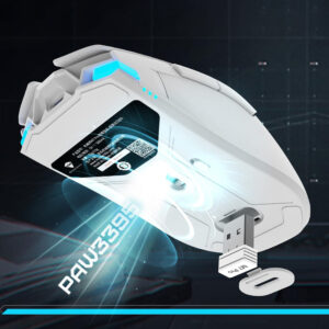 Machenike M7 Pro Wireless Gaming Mouse - White - Image 5