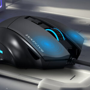 Machenike M3 Wired Gaming Mouse - Black - Image 3