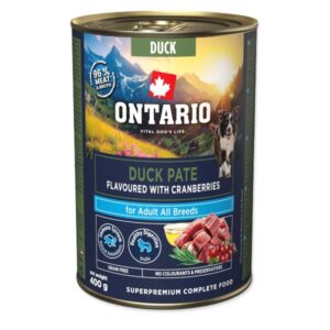 Ontario Adult Antienos paštetas su Spanguolėmis 400g