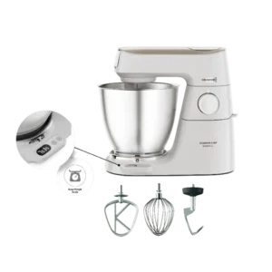 Kenwood Titanium Chef Baker XL virtuvinis kombainas 1200 W 7 L Balta Įmontuotos svarstyklės