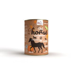 SYTA MICHA Arkliena su daržovėmis - drėgnas maistas šunims - 400g