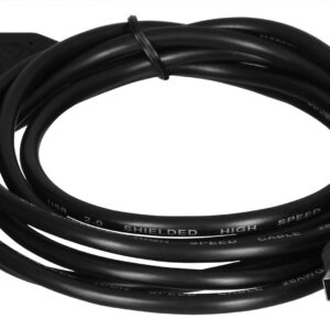 Gembird 1.8m USB 2.0 A/mini-USB M USB kabelis 1,8 m USB A Mini-USB B Juoda - Image 2