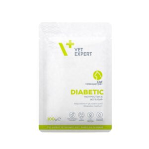 VET EXPERT Veterinary Diet Diabetic Cat - drėgnas maistas katėms - 100g