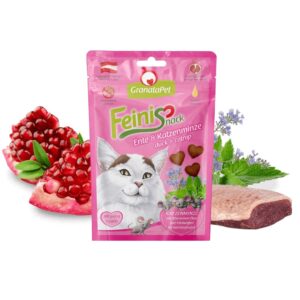 GRANATAPET FeiniSnack Duck and catnip - skanėstas katėms - 50g - Image 2