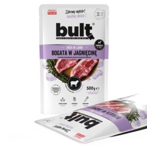 BULT Rich in lamb - drėgnas ėdalas šunims - 500g