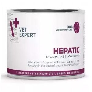 VET EXPERT Hepatic Chicken - drėgnas ėdalas šunims - 200g