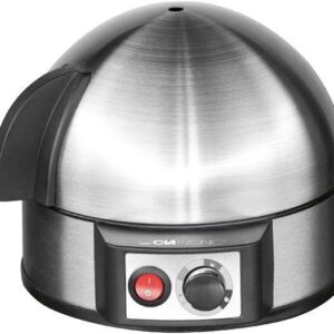 Clatronic EK 3321 kiaušinių viryklė 7 kiaušiniai(ių) 400 W Juoda, Nerūdijančiojo plieno