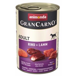 ANIMONDA GranCarno Adult Jautiena ir ėriena - šlapias šunų maistas - 400 g
