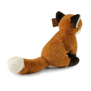 Rappa - Plush realistic mascot Fox sitting 23 cm Eco-Friendly Soft Collection - Image 4