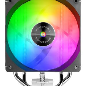 Mars Gaming MCPU-X4ARGB Procesorius Orinis aušintuvas 12 cm Juoda 1 vnt - Image 3
