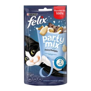 FELIX Party Mix Dairy Delight - skanėstas katėms - 60g