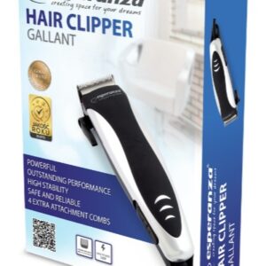 Esperanza EBC005 plaukų kirpimo mašinėlė Juoda, Balta - Image 2