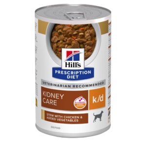 HILL'S Prescription Diet Kidney Care k/d Chicken stew - drėgnas ėdalas šunims - 400g