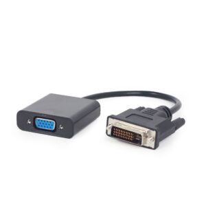 Gembird A-DVID-VGAF-01 vaizdo kabelio adapteris 0,2 m DVI-D VGA (D-Sub) Juoda - Image 2