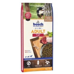 Bosch 52080015 sausas šunų maistas 15 kg Adult Ėriena, Ryžiai
