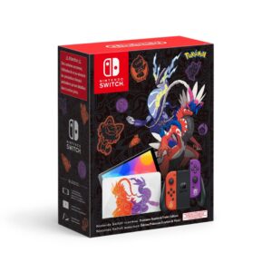 Nintendo Switch Oled Pokémon Scarlet & Violet Edition nešiojamoji žaidimų konsolė 17,8 cm (7") 64 GB Lietimui jautrus ekranas „Wi-Fi“ Multi spalvos