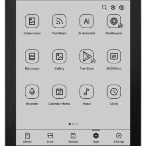 Ebook Onyx Boox Go 6" Carta 1300 32GB Wi-Fi juodas - Image 3