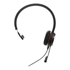 Jabra Evolve 30 II MS Mono - laidinės stereo ausinės, juodos spalvos - Image 2