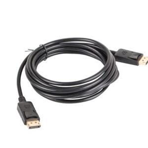 Lanberg CA-DPDP-10CC-0030-BK „DisplayPort“ kabelis 3 m Juoda - Image 3
