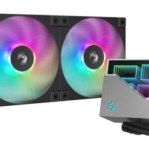 DeepCool LT240 Procesorius Universalusis skystinis aušintuvas 12 cm Juoda 1 vnt