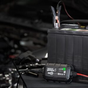 NOCO GENIUS5 5A akumuliatorių įkroviklis 6V/12V akumuliatoriams su priežiūros ir nusierinimo funkcija - Image 3